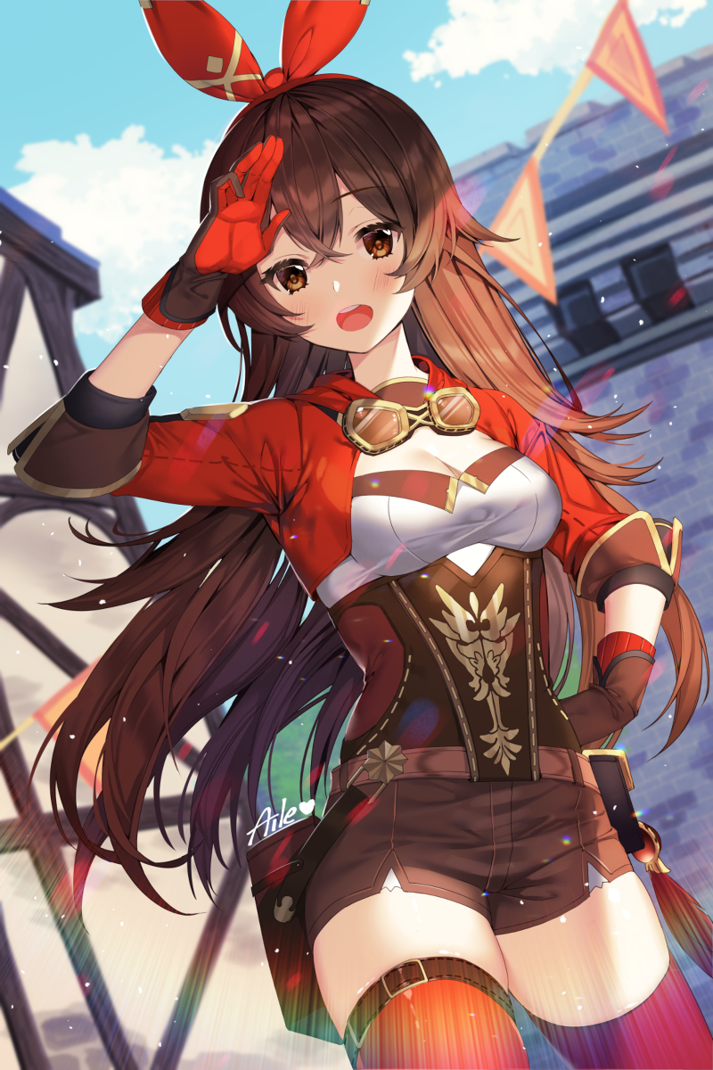 This is a pixiv picture whose title is 01. アンバー.