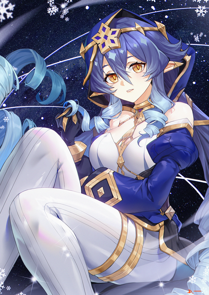 This is a pixiv picture whose title is 莱依拉.