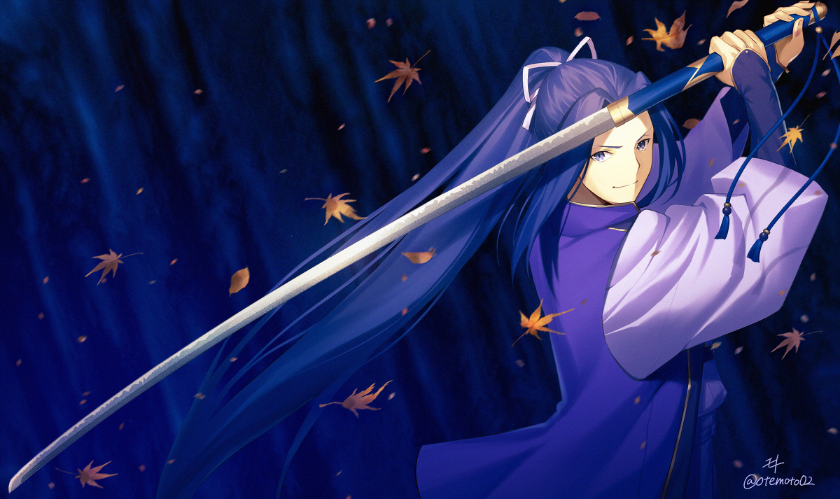 This is a pixiv picture whose title is アサシン/佐々木小次郎.