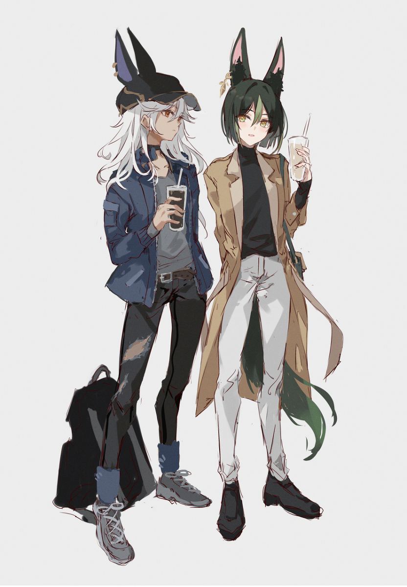 This is a pixiv picture whose title is デート(?).