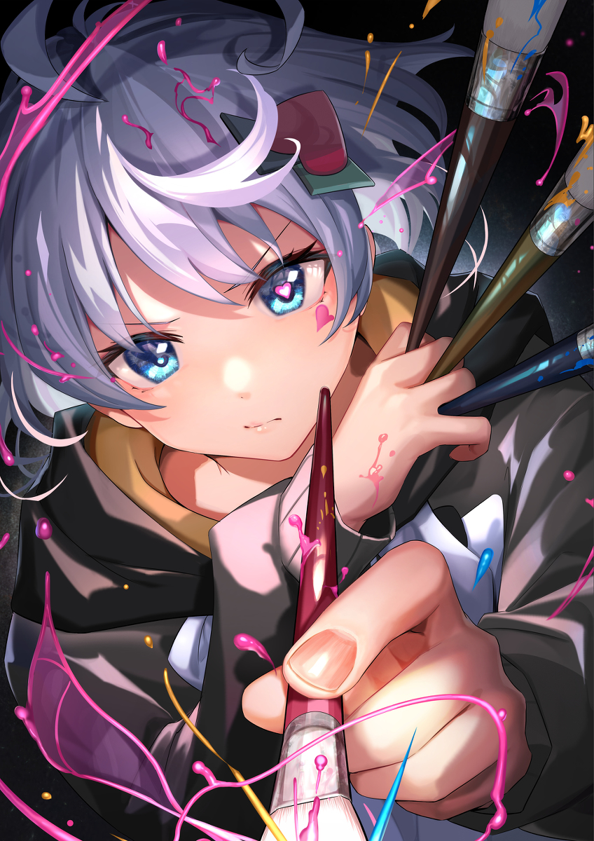 This is a pixiv picture whose title is ももいろモンタージュ①.