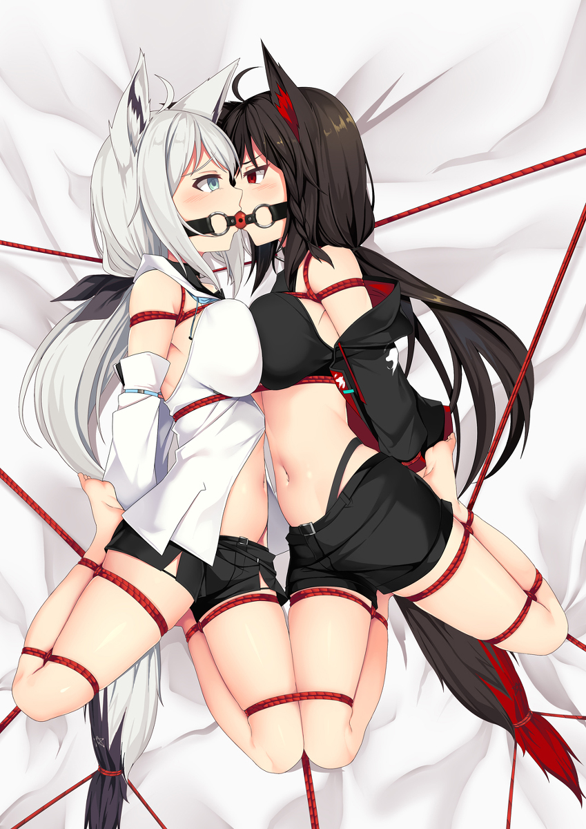 This is a pixiv picture whose title is Bo(u)nding.
