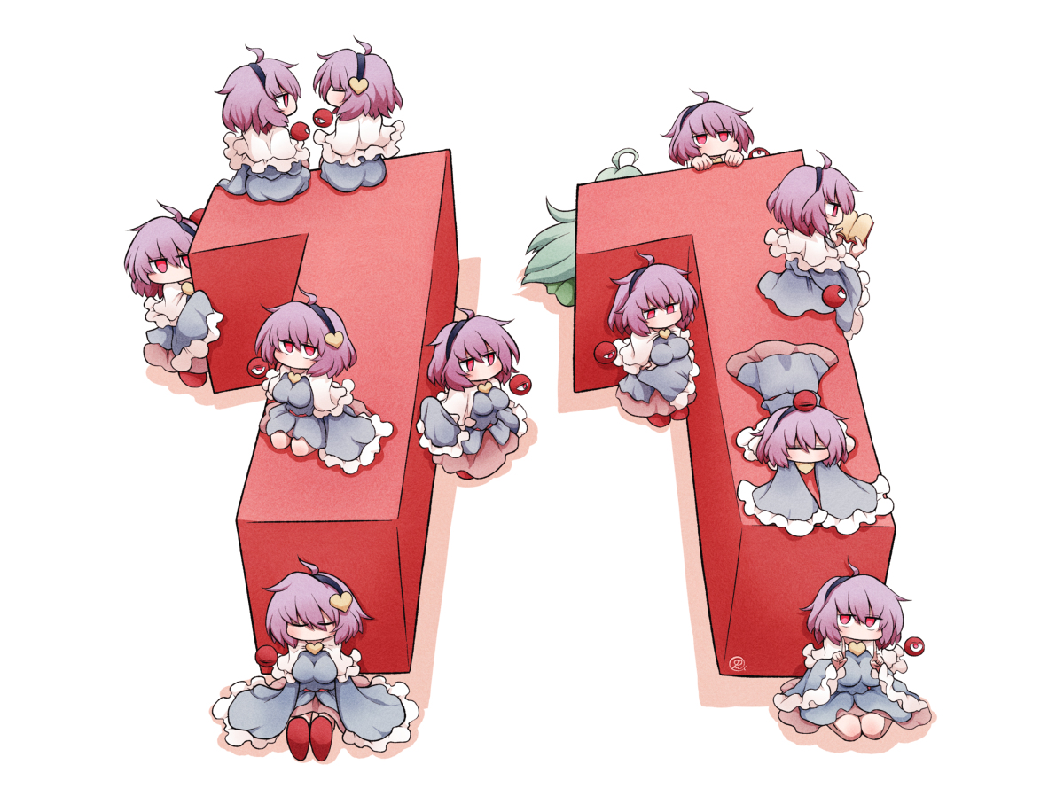 This is a pixiv picture whose title is 11点の日、11月！.