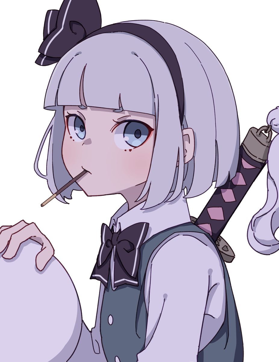 This is a pixiv picture whose title is ポッキー妖夢.