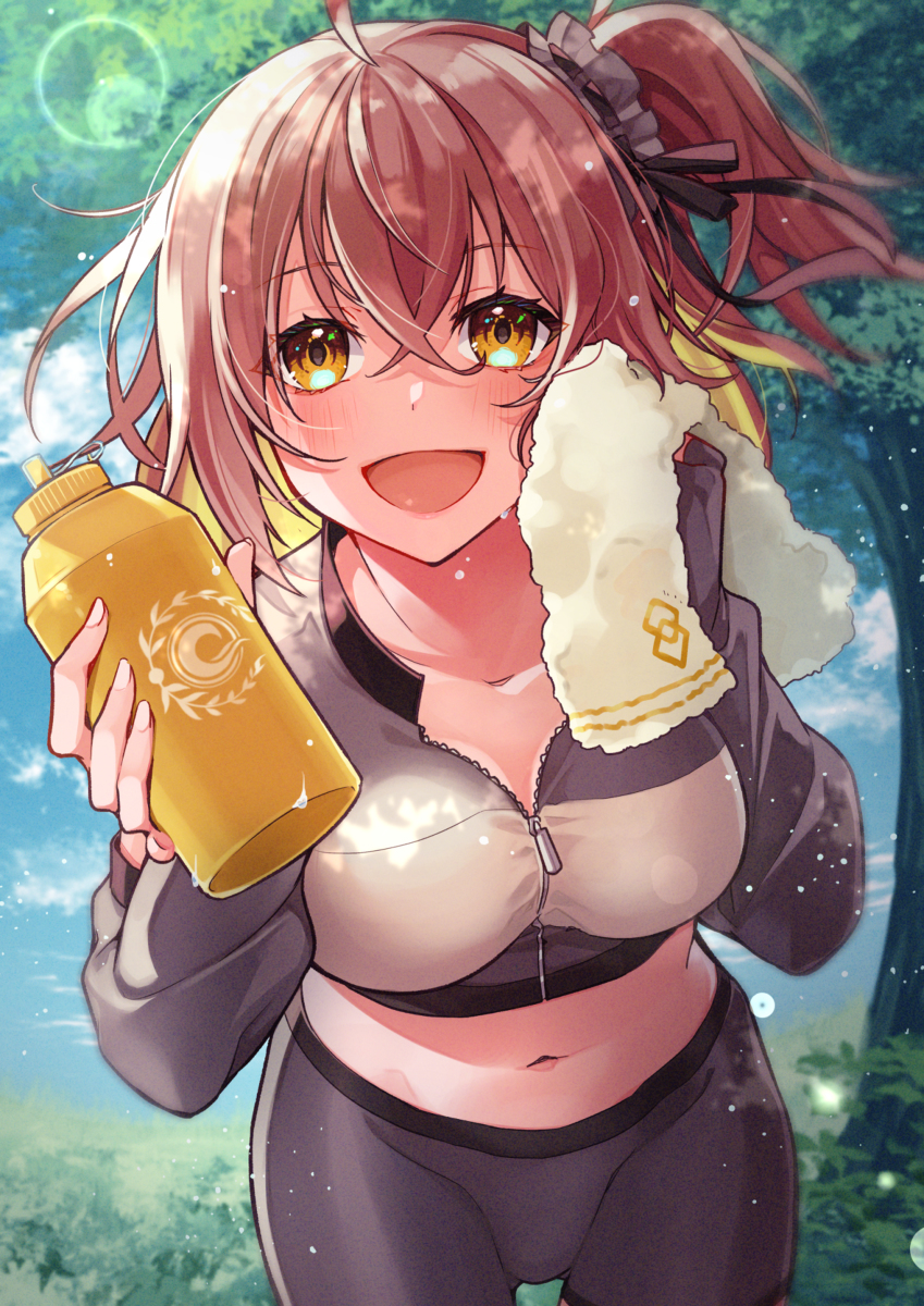 This is a pixiv picture whose title is カウントストレッチぐだちゃん.