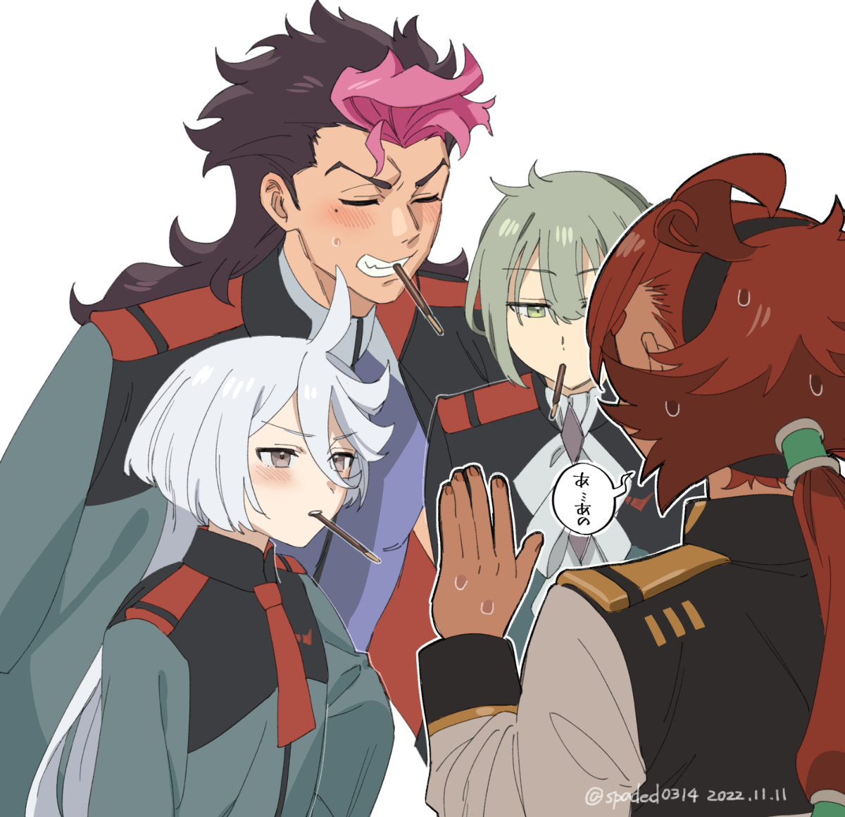 This is a pixiv picture whose title is 水星まとめ2.