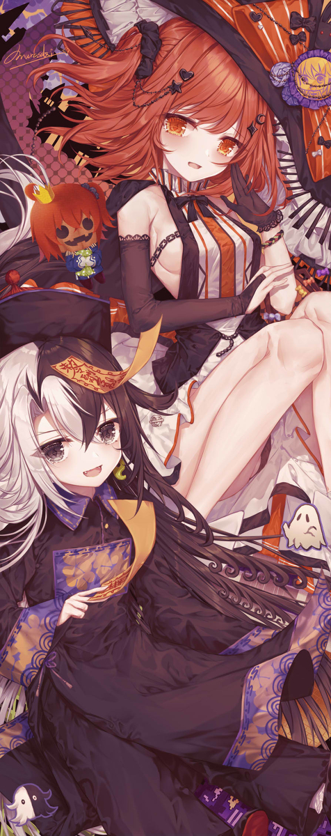 This is a pixiv picture whose title is 仮装ハロウィン.