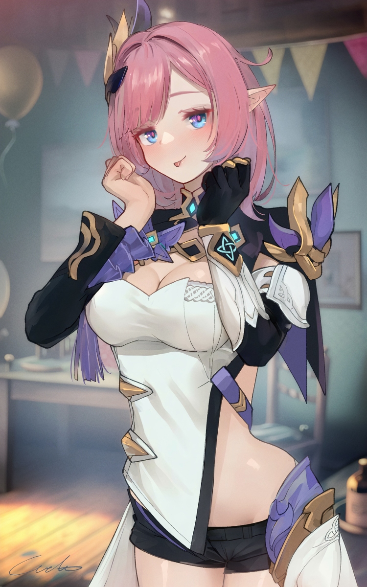 This is a pixiv picture whose title is エリシア.