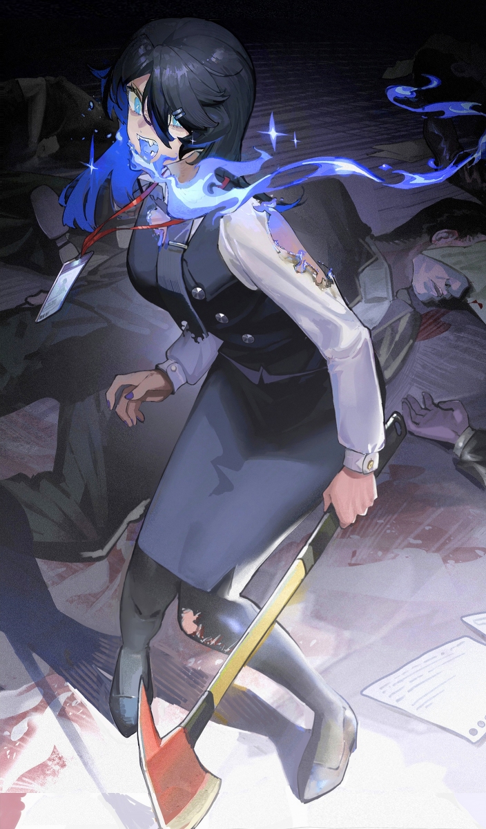 This is a pixiv picture whose title is 無題.