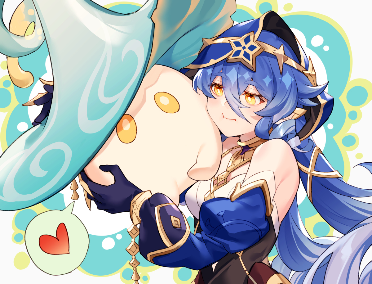 This is a pixiv picture whose title is かわいい×かわいい.