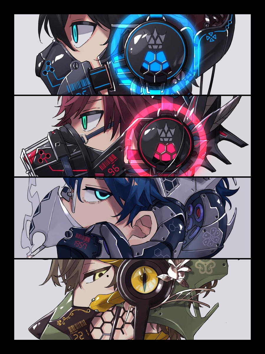 This is a pixiv picture whose title is MECH4.