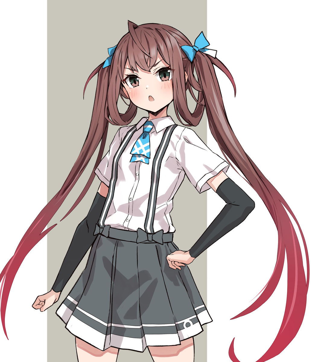 This is a pixiv picture whose title is 朝雲.