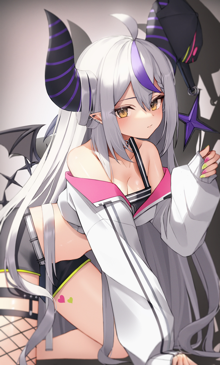 This is a pixiv picture whose title is 悪魔(トワ様)コス。.