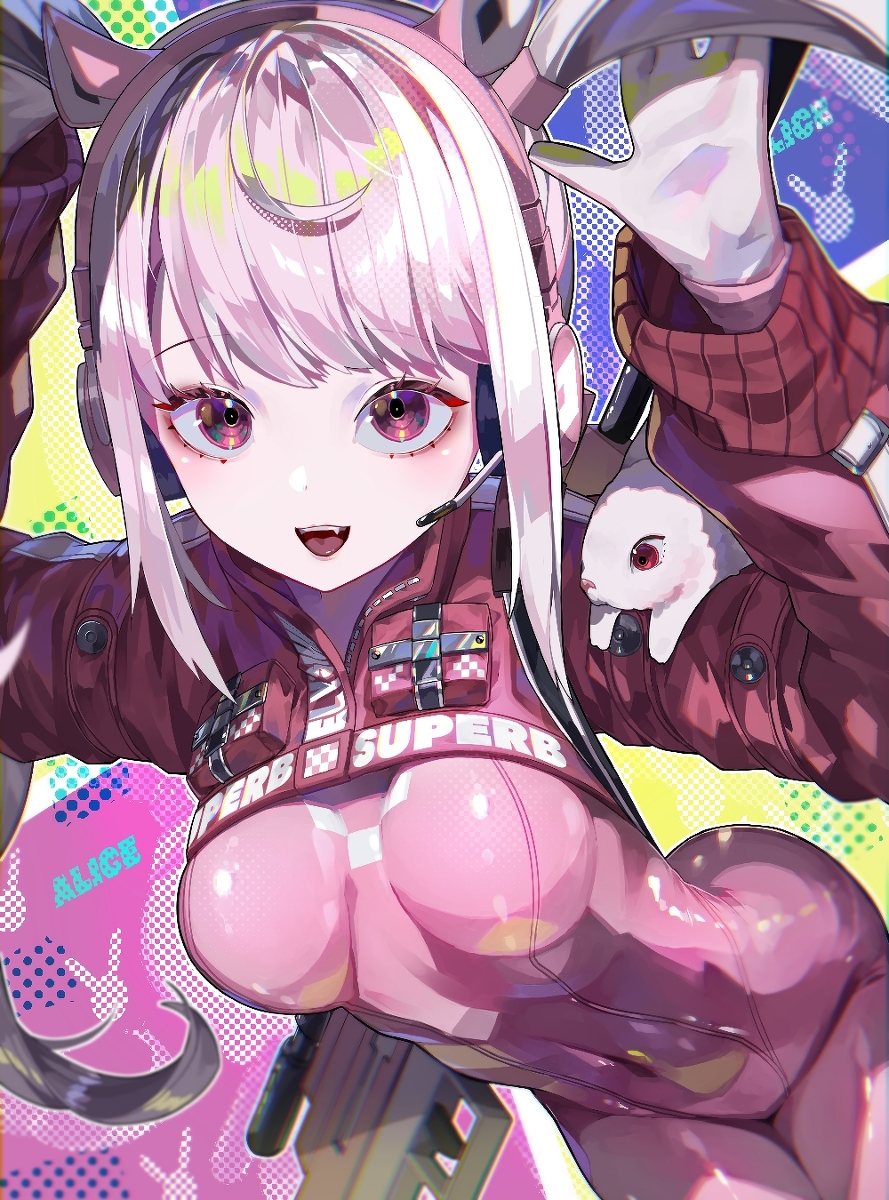 This is a pixiv picture whose title is Alice.