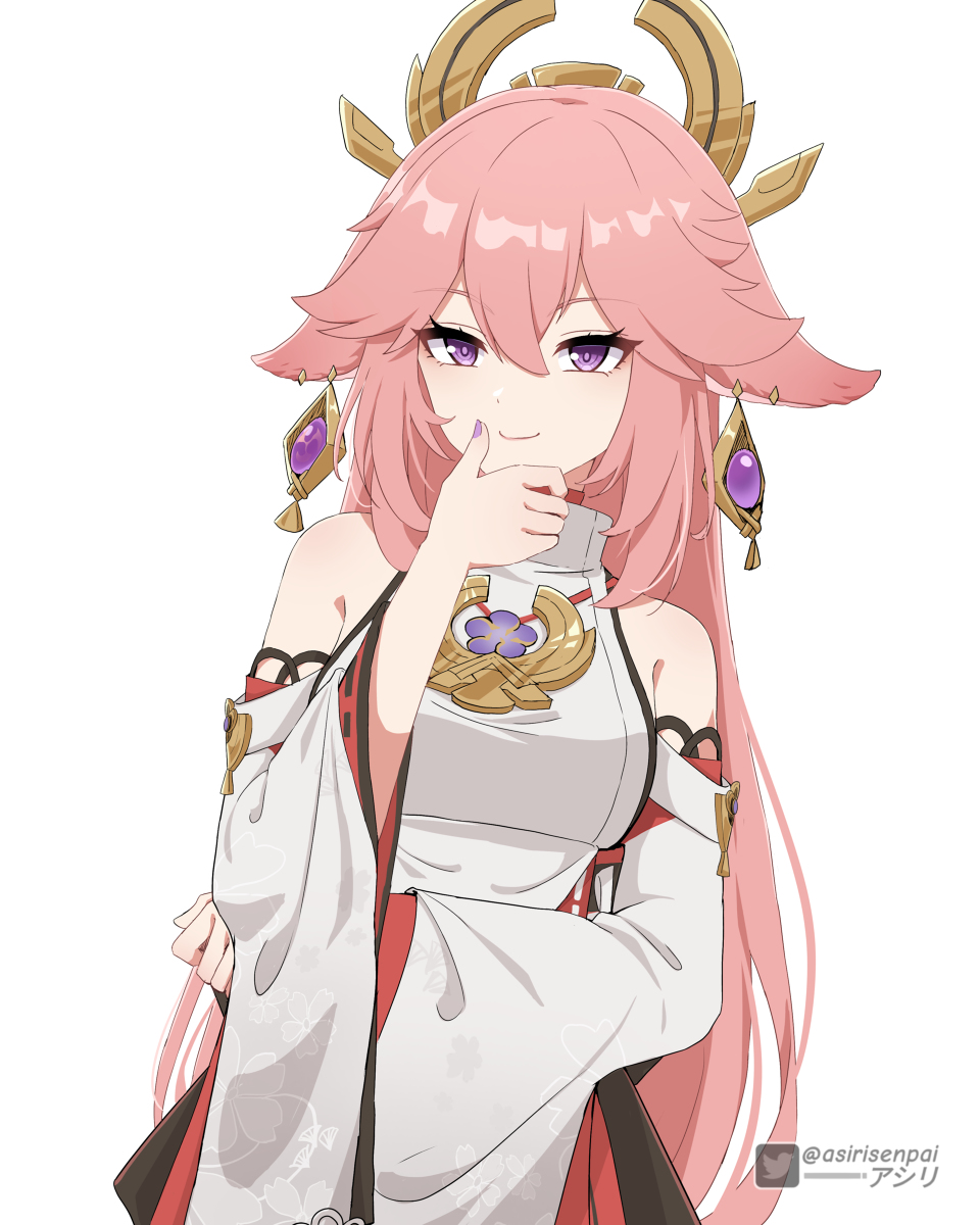 This is a pixiv picture whose title is Yae miko.