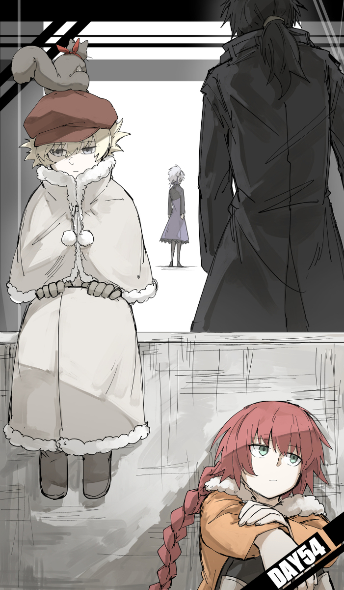 This is a pixiv picture whose title is 54.