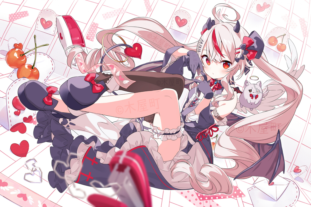 This is a pixiv picture whose title is レミリアネフィス様周年イラスト.