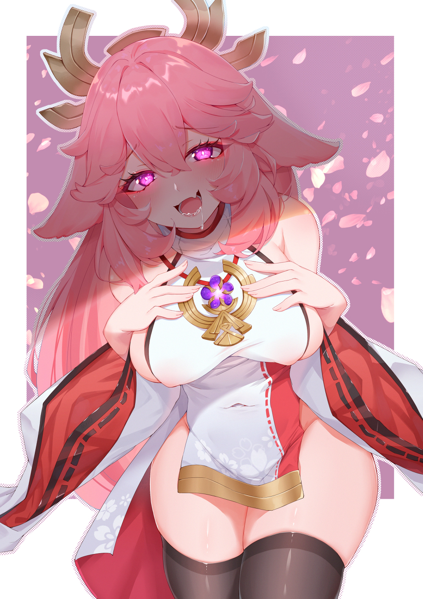 This is a pixiv picture whose title is 神子姐姐~~~.