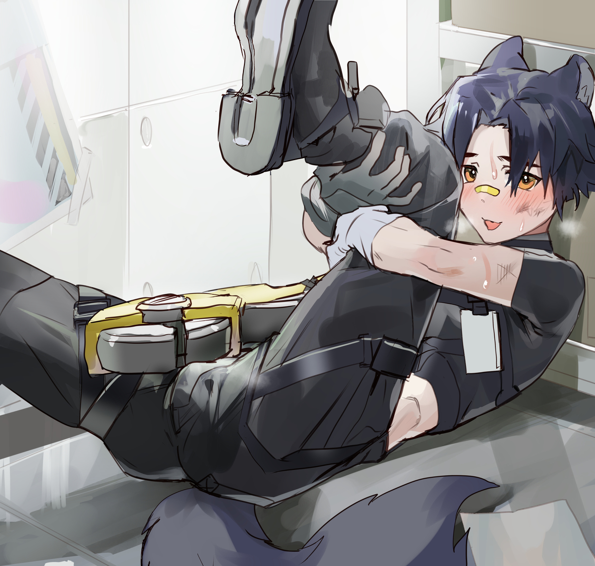 This is a pixiv picture whose title is Windflit.