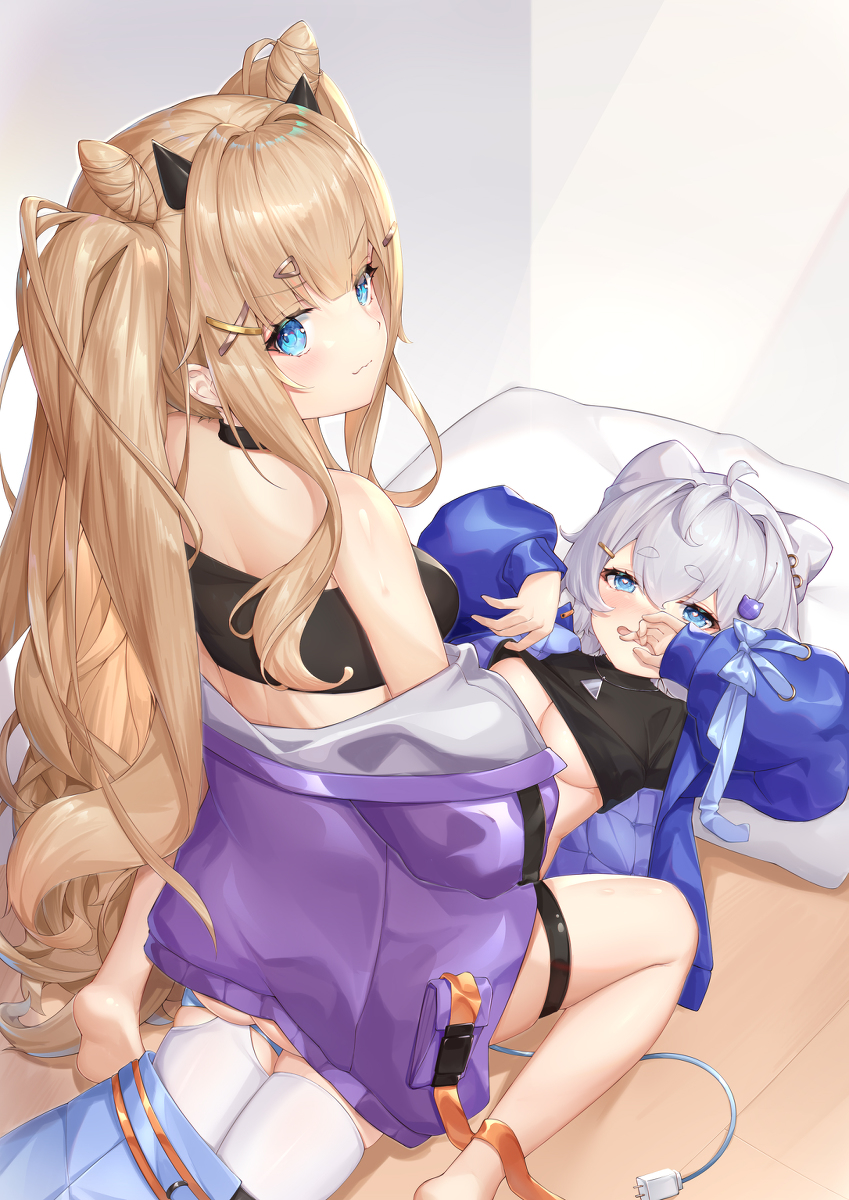This is a pixiv picture whose title is AKO生日快乐！.