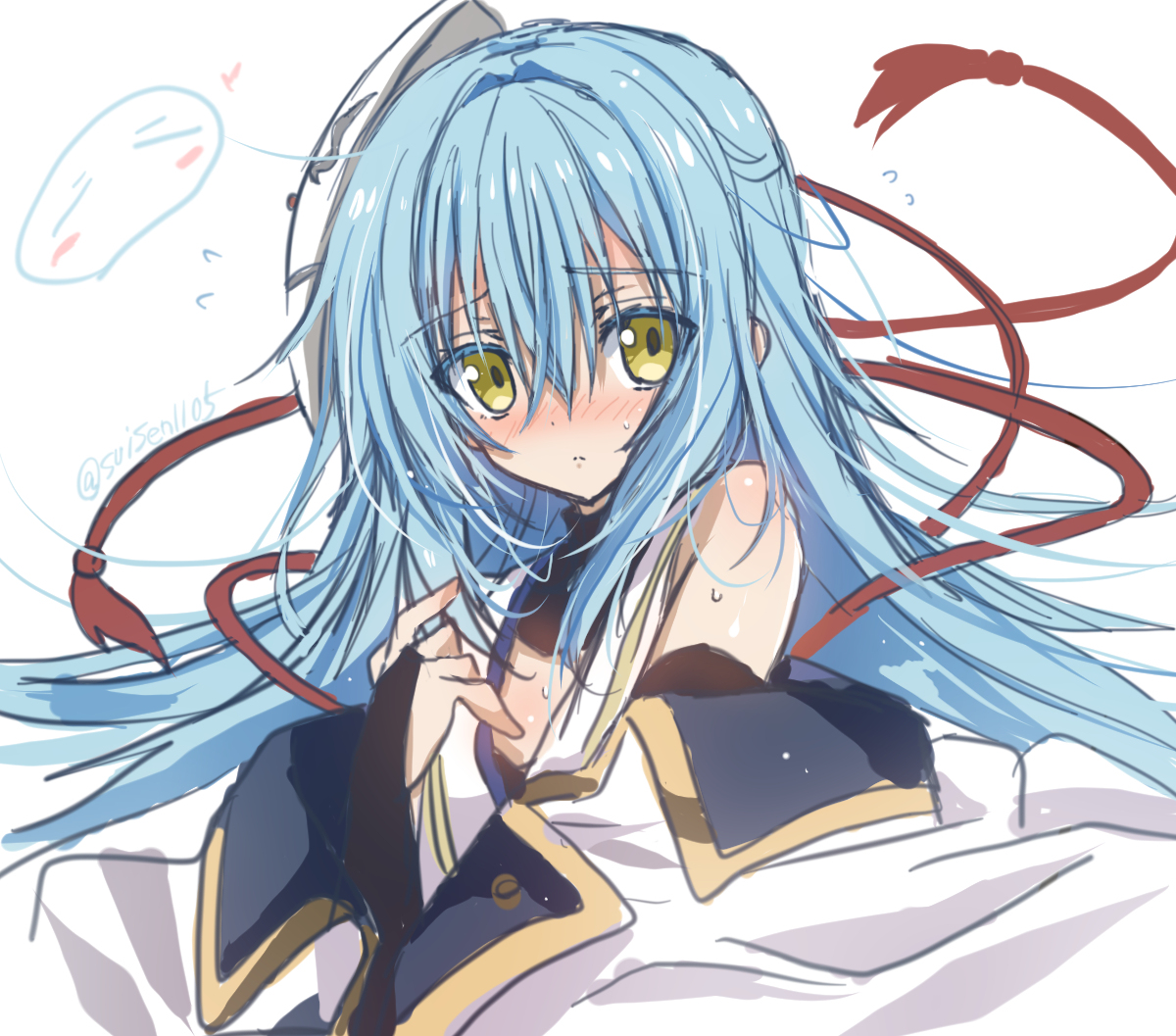 This is a pixiv picture whose title is 無題.