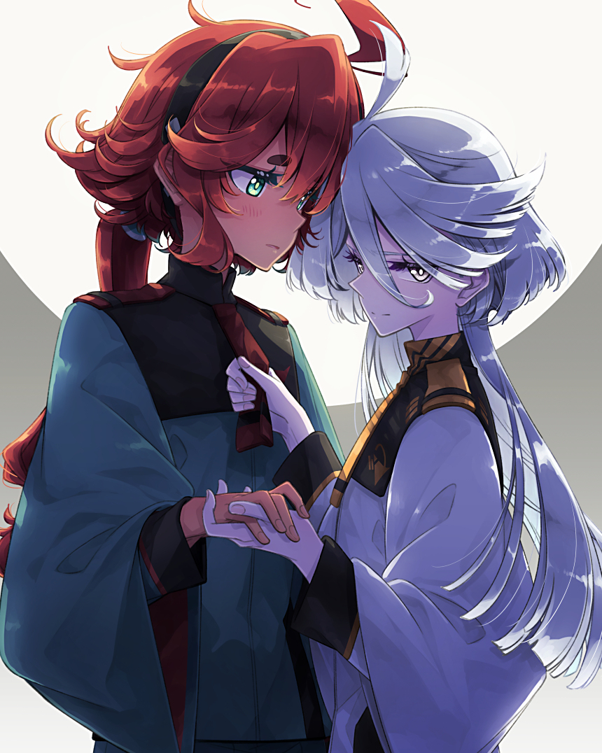 This is a pixiv picture whose title is 独占.