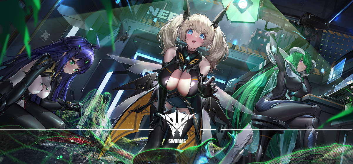 This is a pixiv picture whose title is 交错核线阵营.