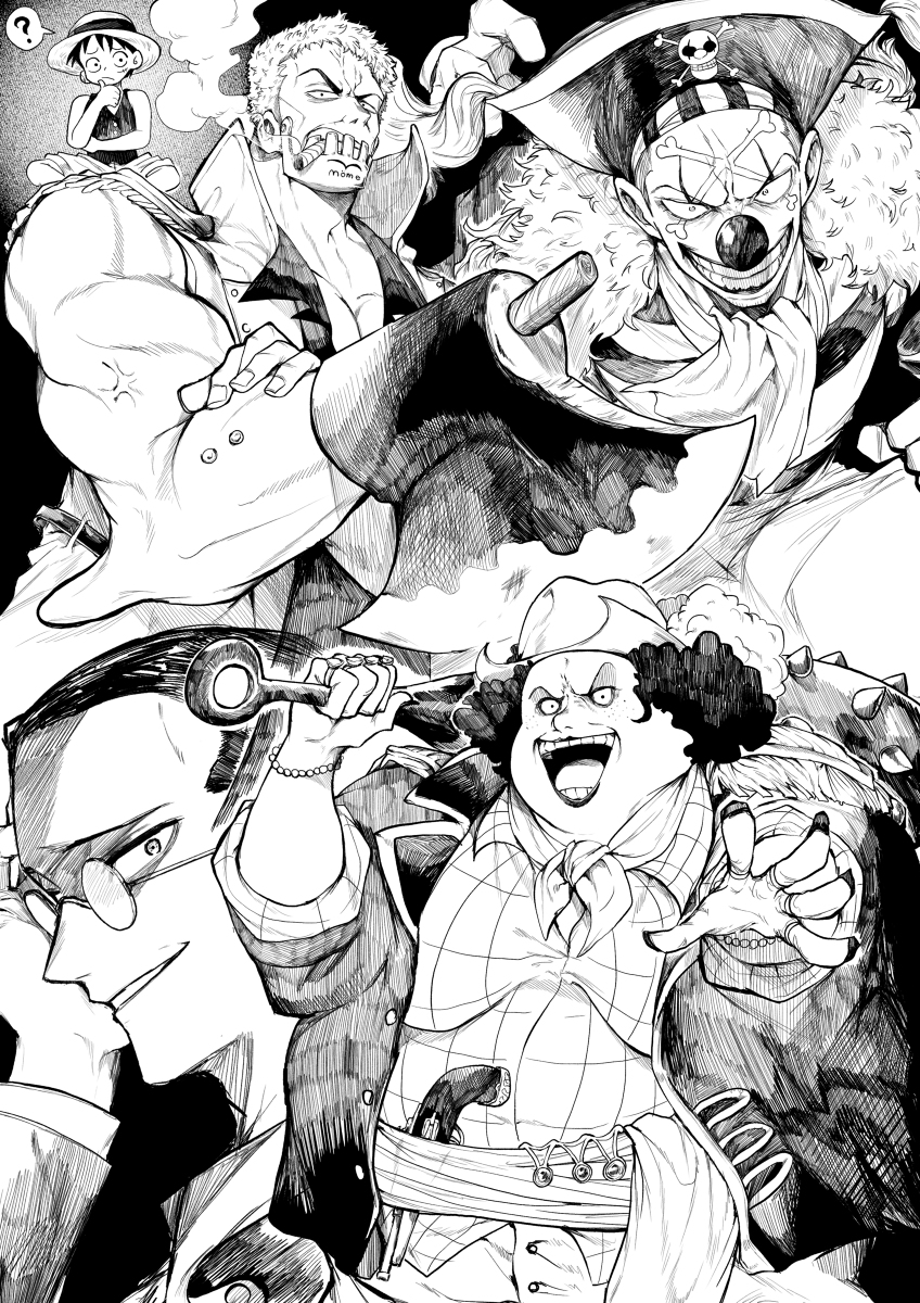 This is a pixiv picture whose title is 敵！.