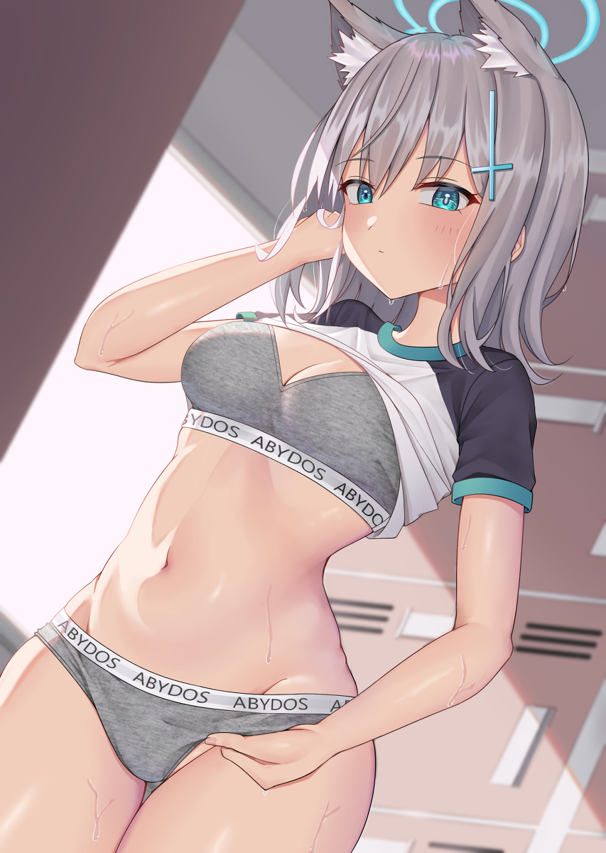 This is a pixiv picture whose title is ぬぎシロコ.