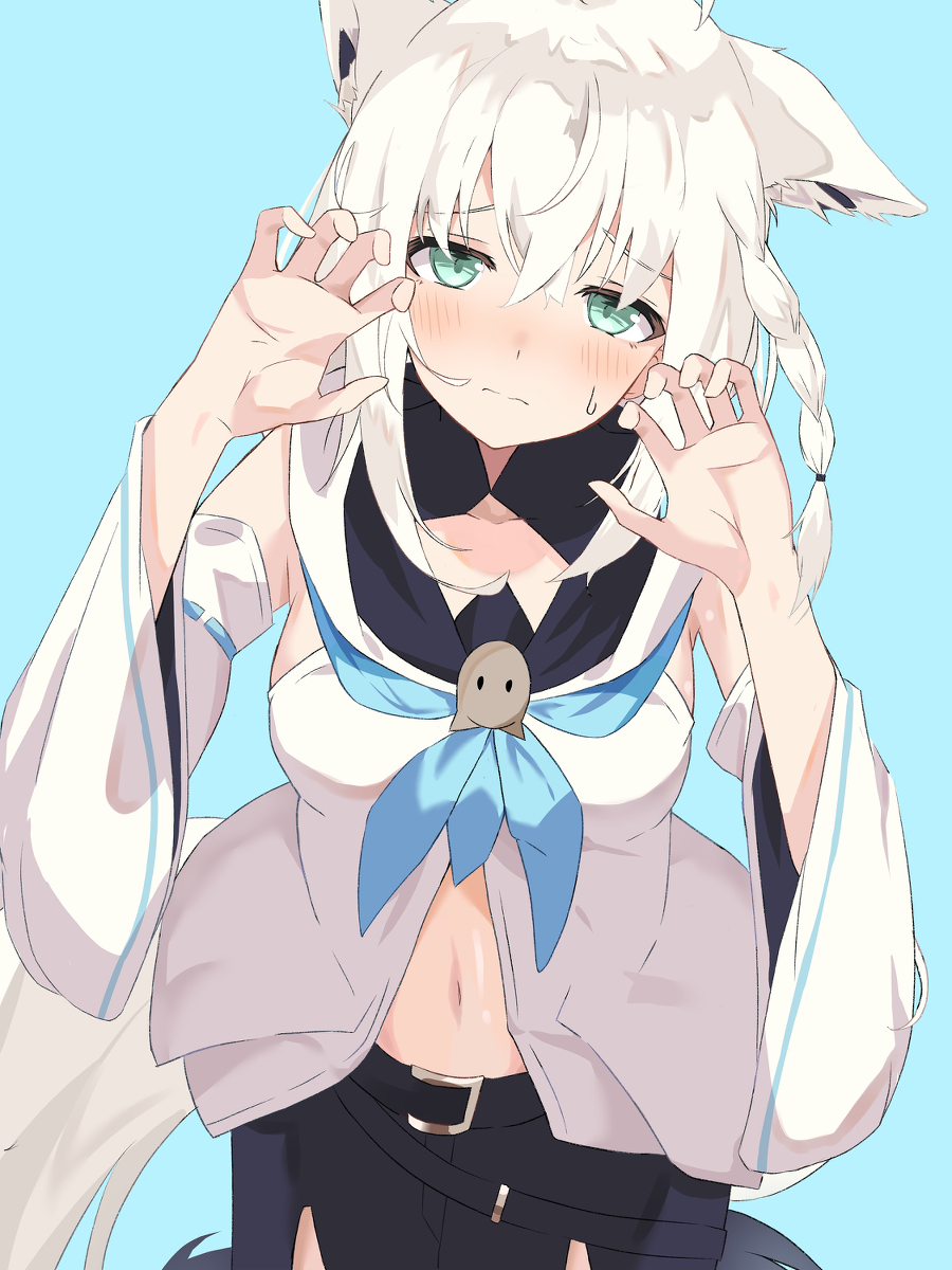 This is a pixiv picture whose title is ガオ〜.