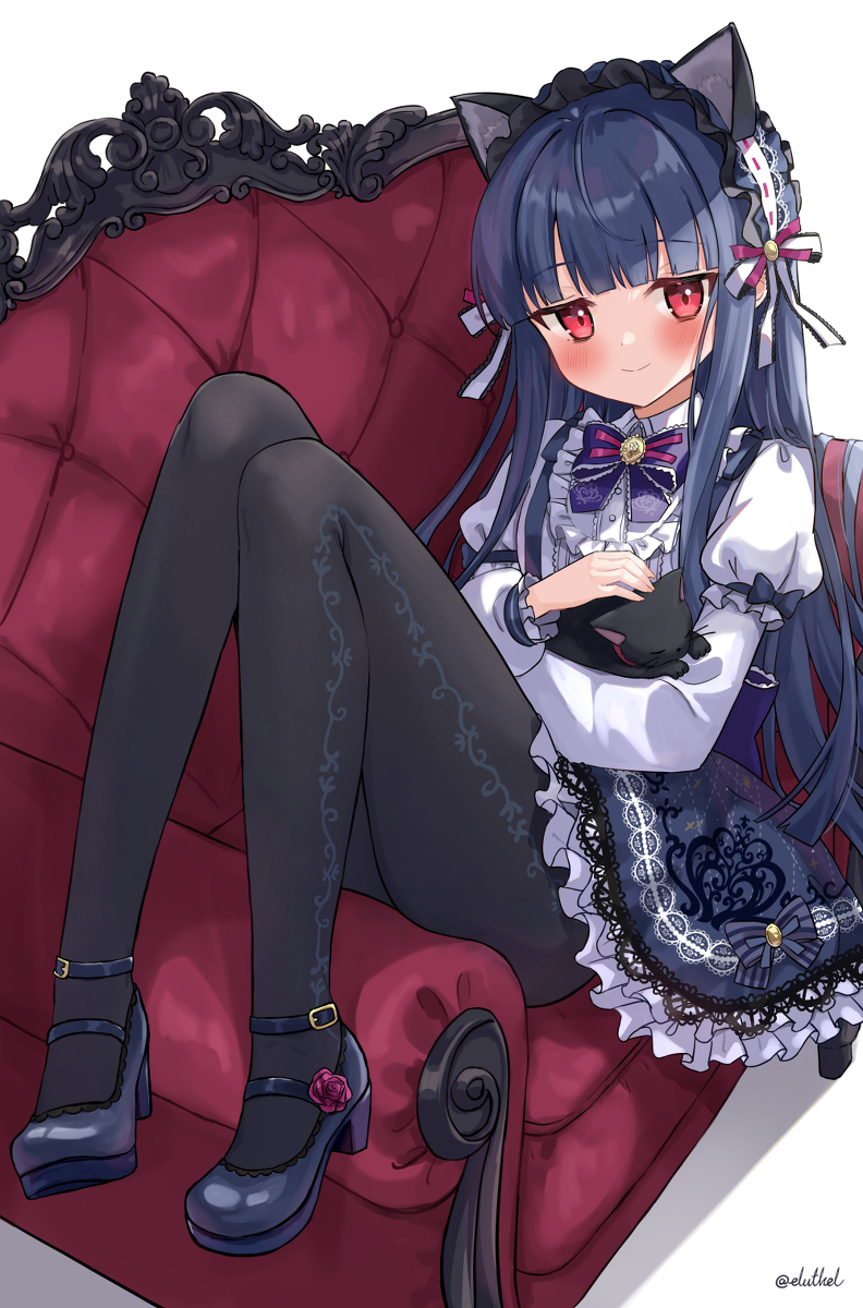 This is a pixiv picture whose title is ペロと雪美.