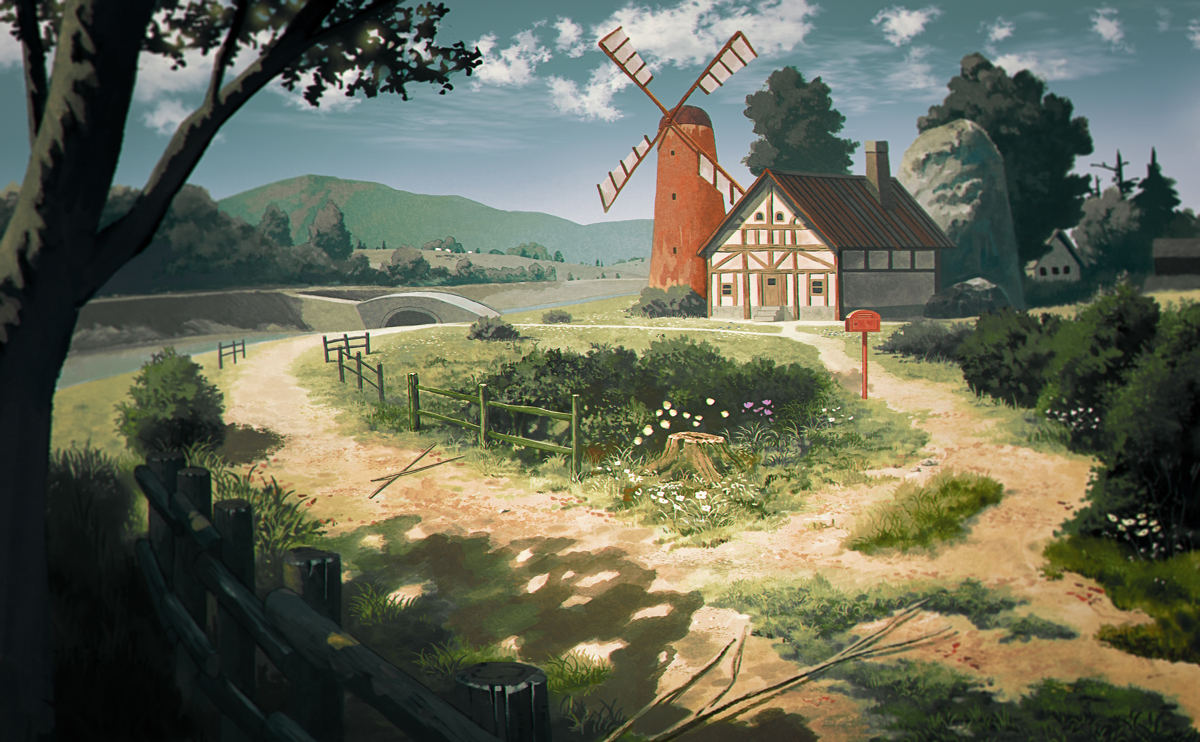 This is a pixiv picture whose title is ビレッジ.