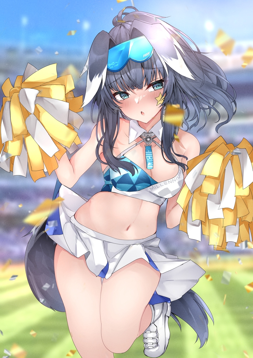 This is a pixiv picture whose title is チアヒビキ.