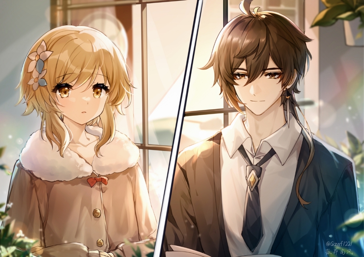 This is a pixiv picture whose title is 钟荧.