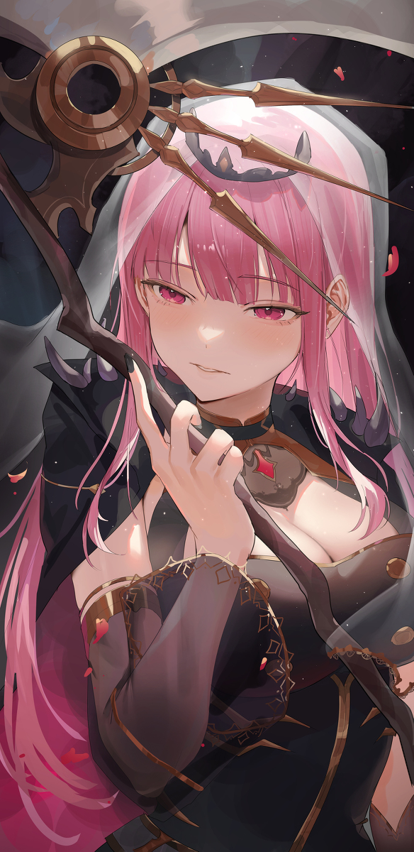 This is a pixiv picture whose title is MoriCalliope.