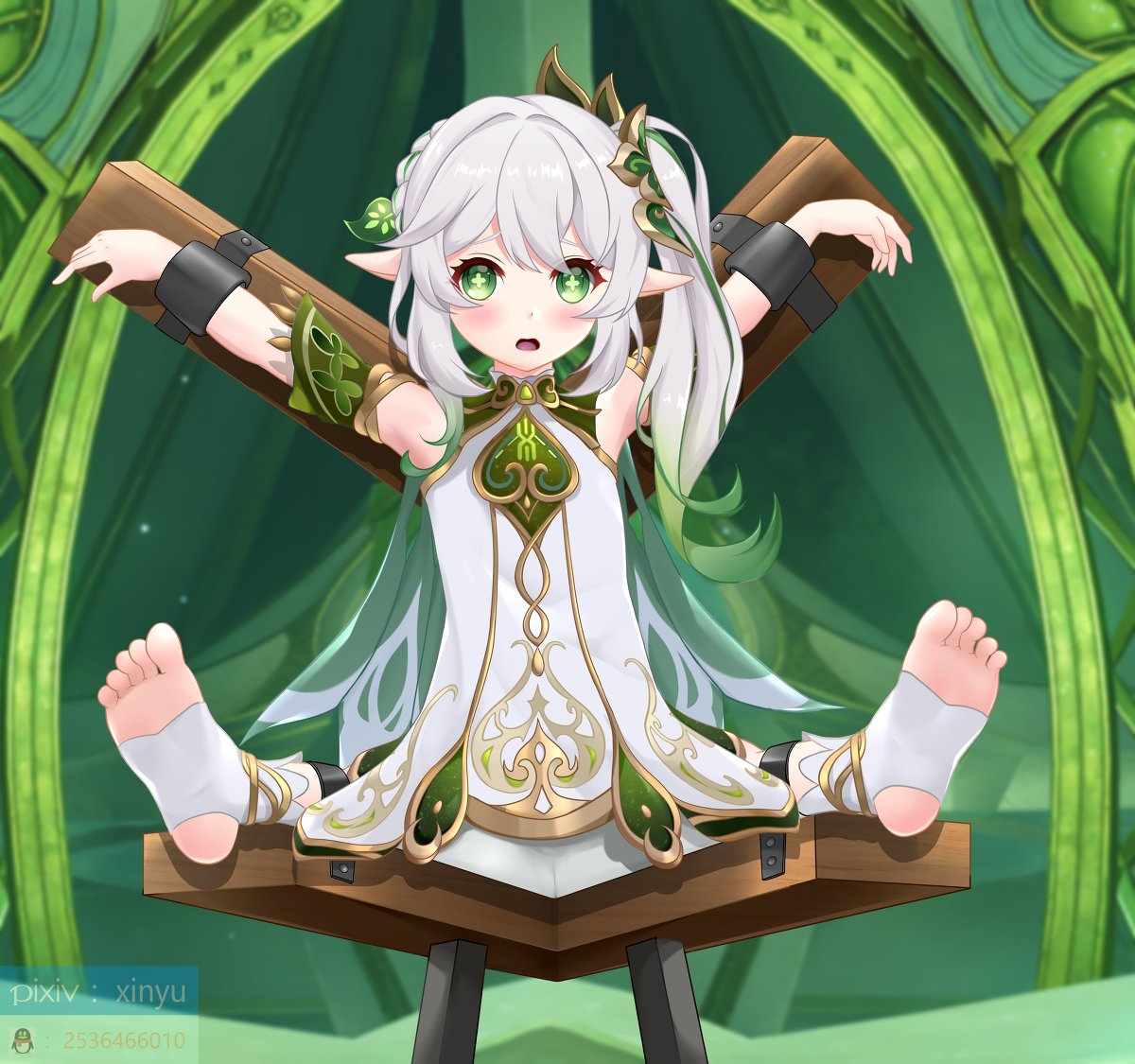 This is a pixiv picture whose title is 纳西妲2.0.