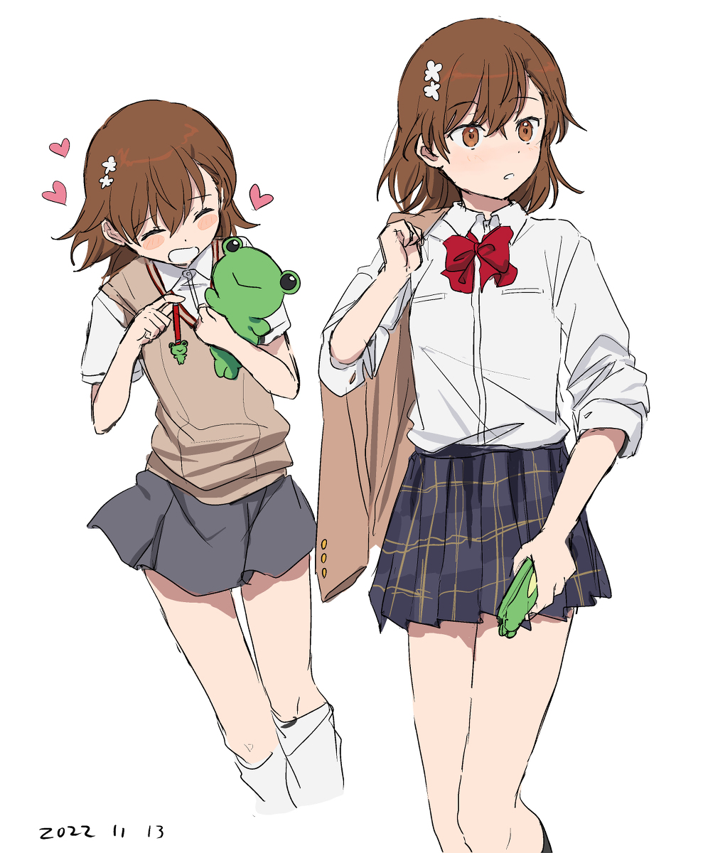 This is a pixiv picture whose title is 超電磁砲.