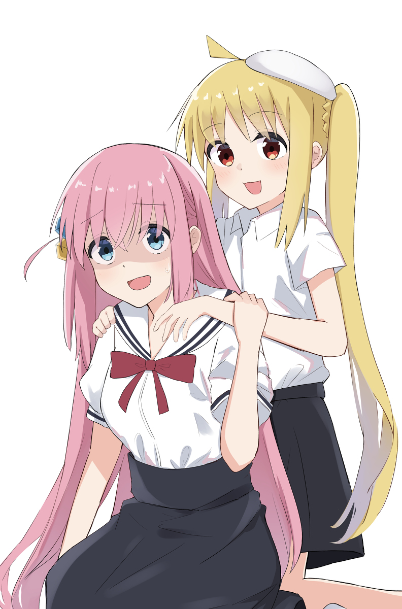 This is a pixiv picture whose title is ぼ虹.