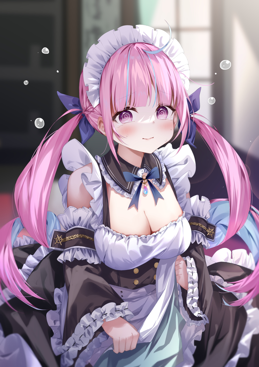 This is a pixiv picture whose title is 湊あくあ.