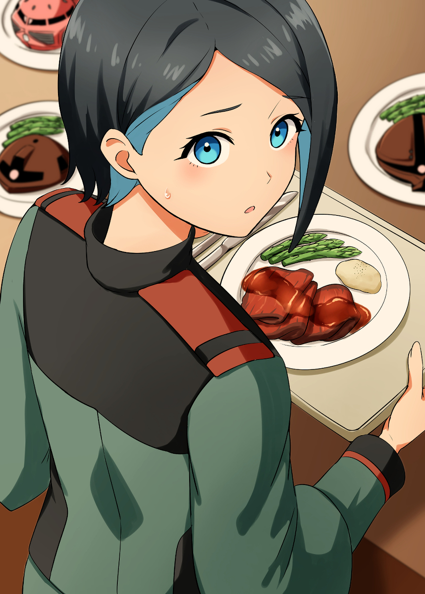 This is a pixiv picture whose title is ニカ姉のうなじ.