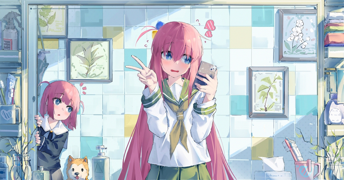 This is a pixiv picture whose title is 神只是在拍照.
