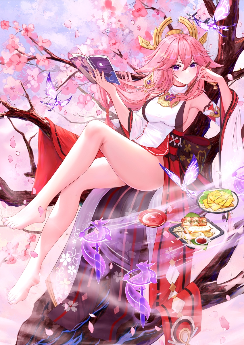 This is a pixiv picture whose title is 屑狐狸的惬意时光.