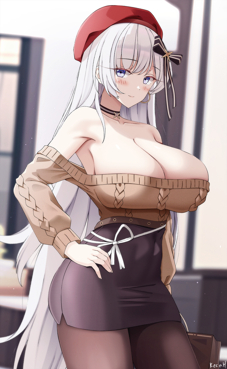 This is a pixiv picture whose title is メイド長とお買い物.