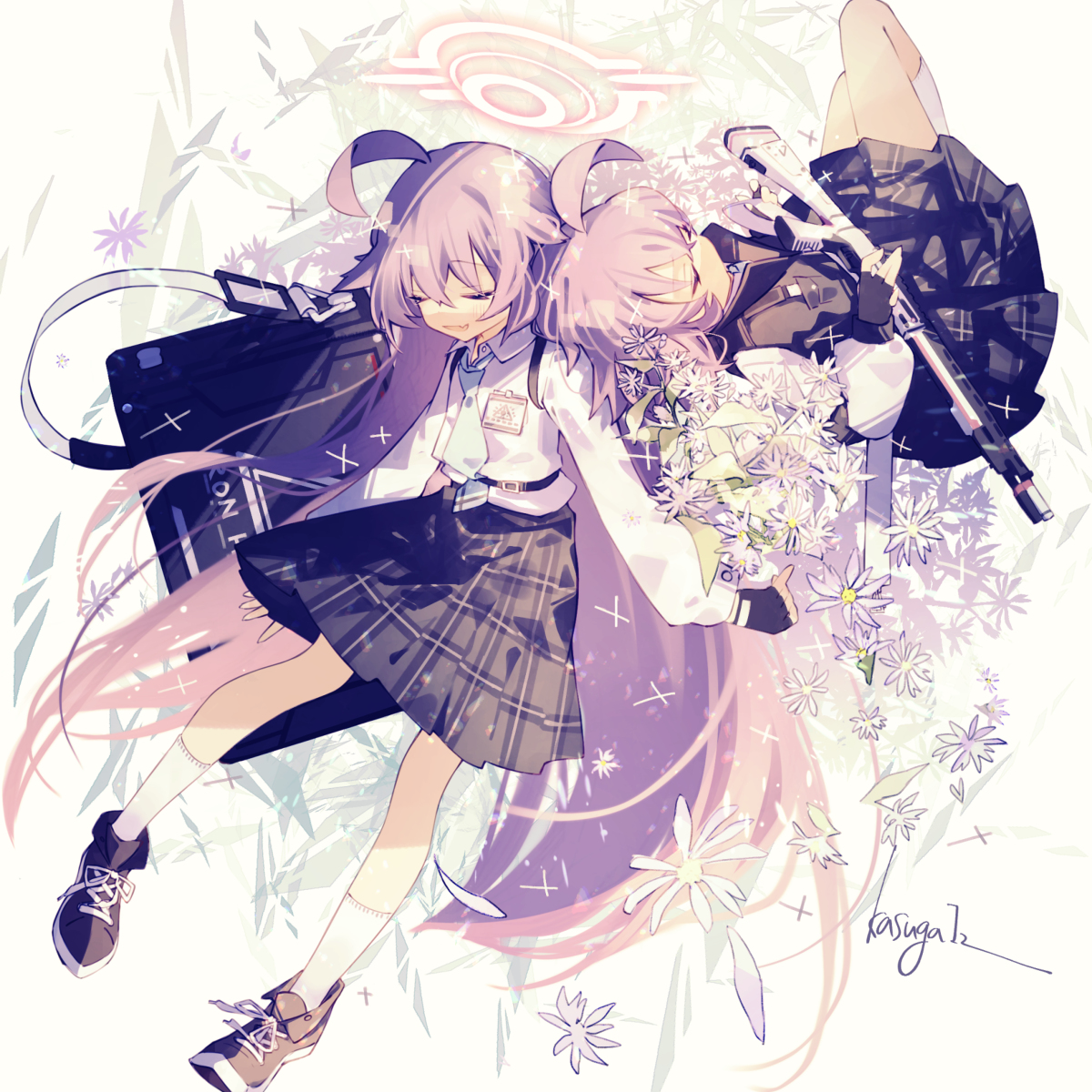 This is a pixiv picture whose title is 小鳥遊ホシノ.