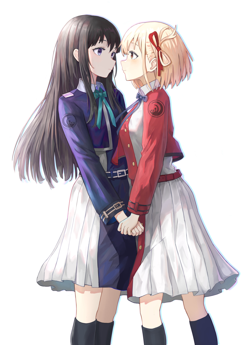 This is a pixiv picture whose title is lycoris.