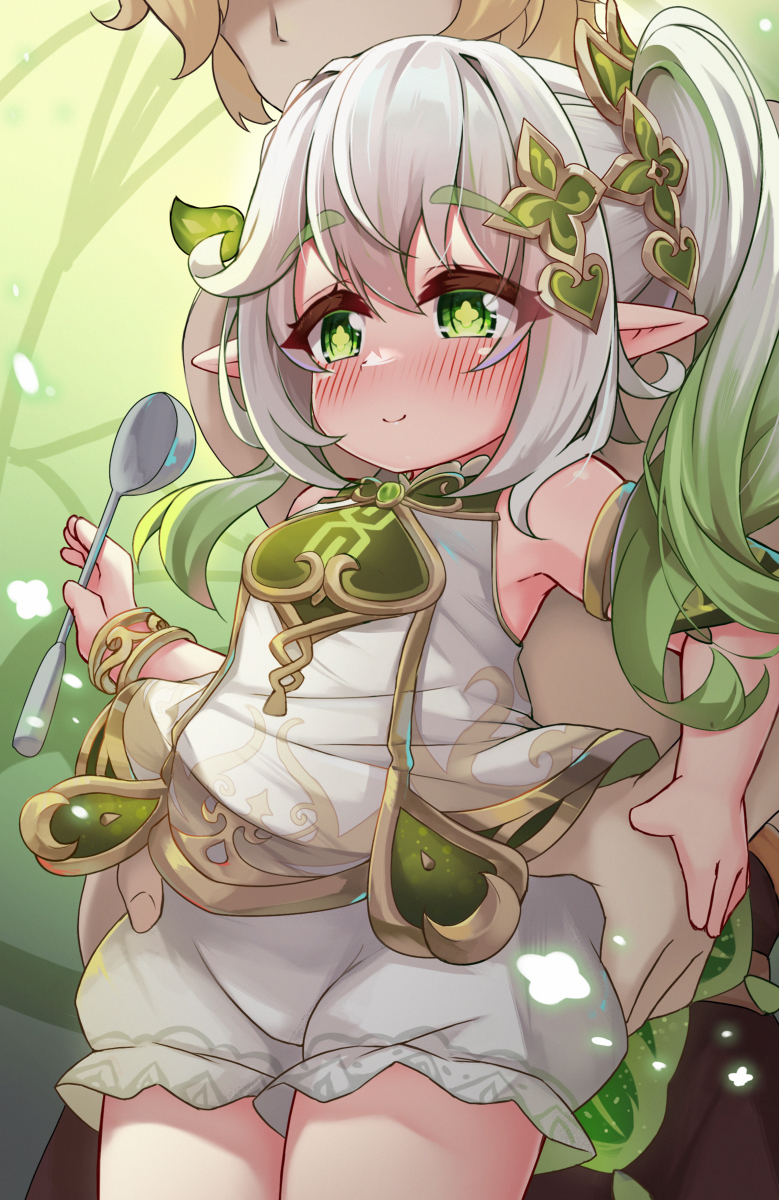 This is a pixiv picture whose title is Smol Wife.