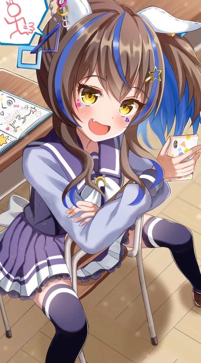 This is a pixiv picture whose title is 気さくに話しかけてくれるダイタクヘリオス.