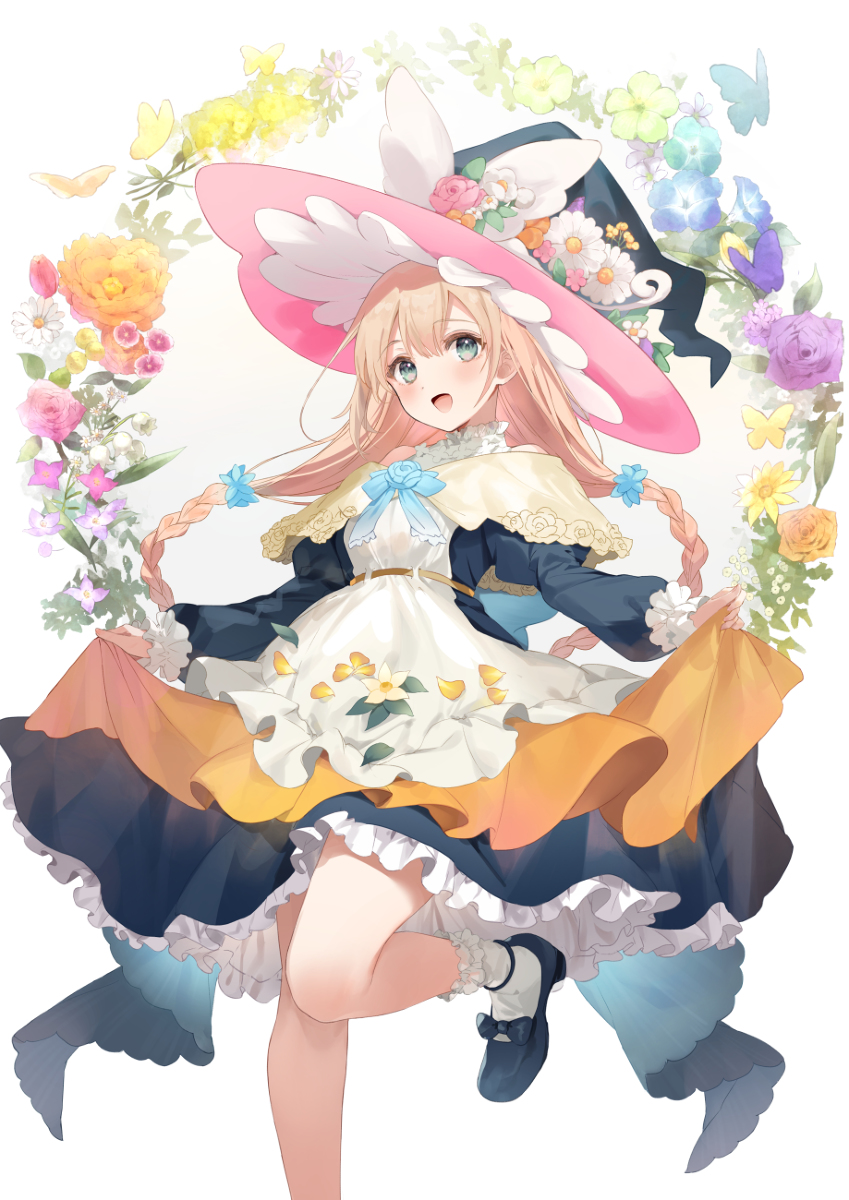 This is a pixiv picture whose title is ❁ blooming circle ❁.