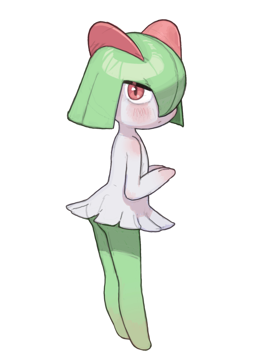 This is a pixiv picture whose title is Pokémon Kirlia.