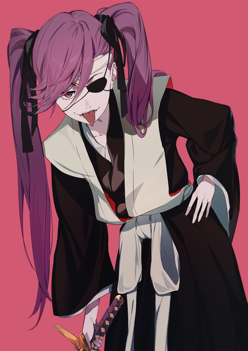 This is a pixiv picture whose title is 初代ツインテ隊長.